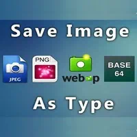 Save Image As: JPEG, PNG, WebP, Base64